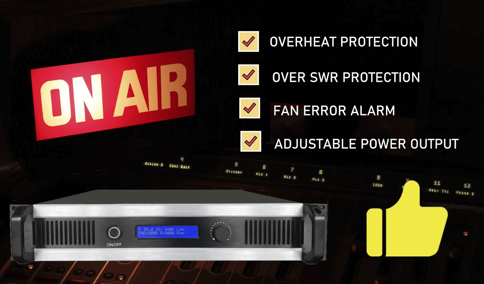 Outstanding Features of 2000W FM Transmitter