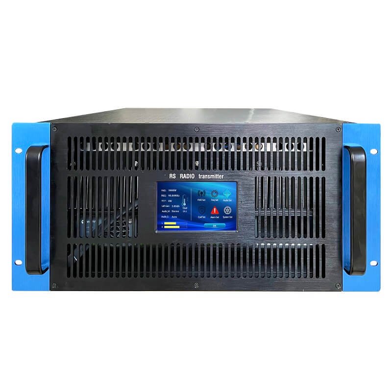 3000W Touch screen FM transmitter