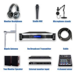 2000W FM Transmitter Complete Kit