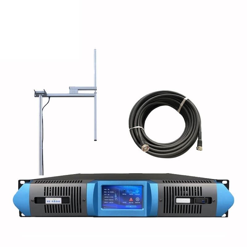 500W Touch screen FM transmitter Basic Kit