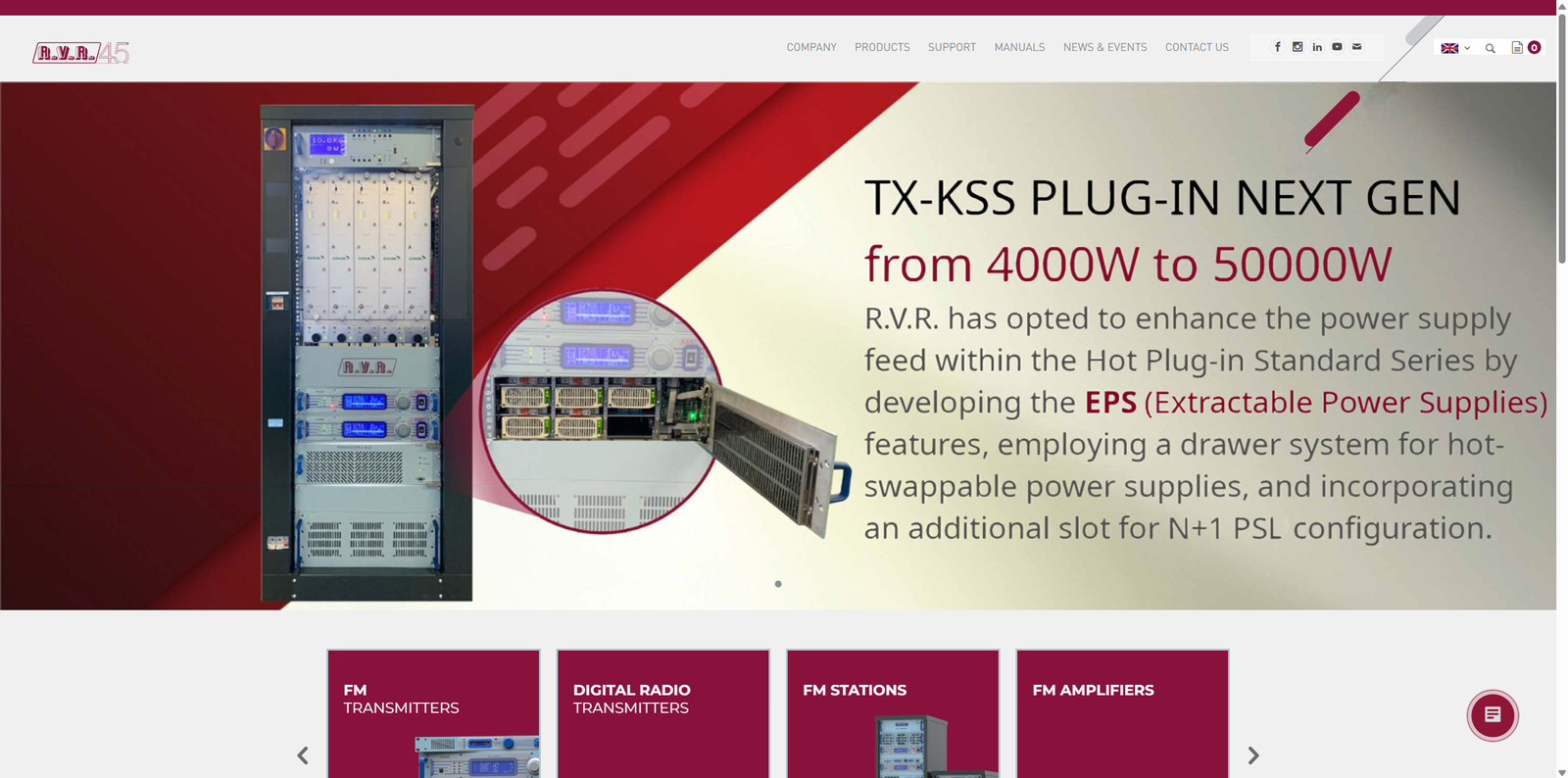 RVR German broadcast equipment