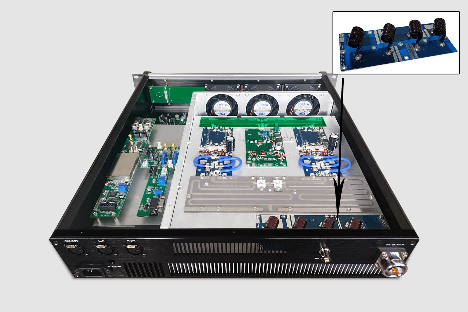 FM transmitter audio specifications