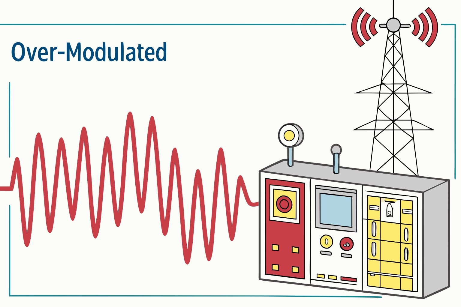 FM transmitter distortion problem