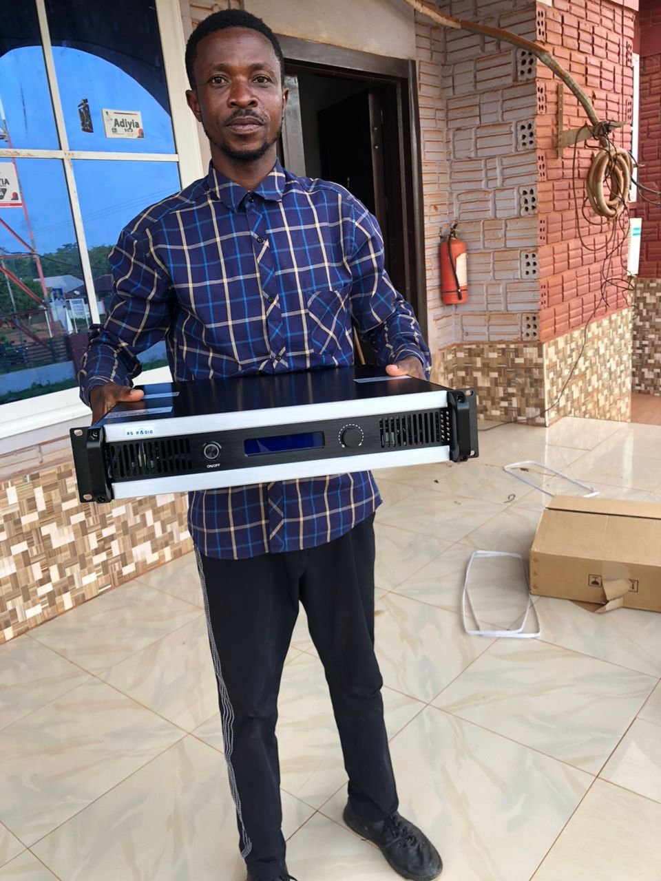 RS 50W drive-in cinema audio broadcasting package