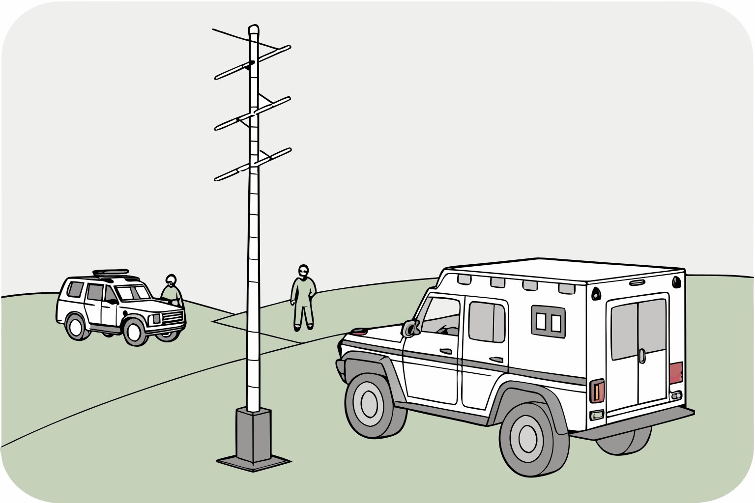Mobile emergency FM broadcasting system