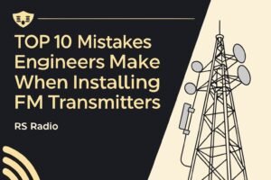 Top 10 Mistakes Engineers Make When Installing FM Transmitters