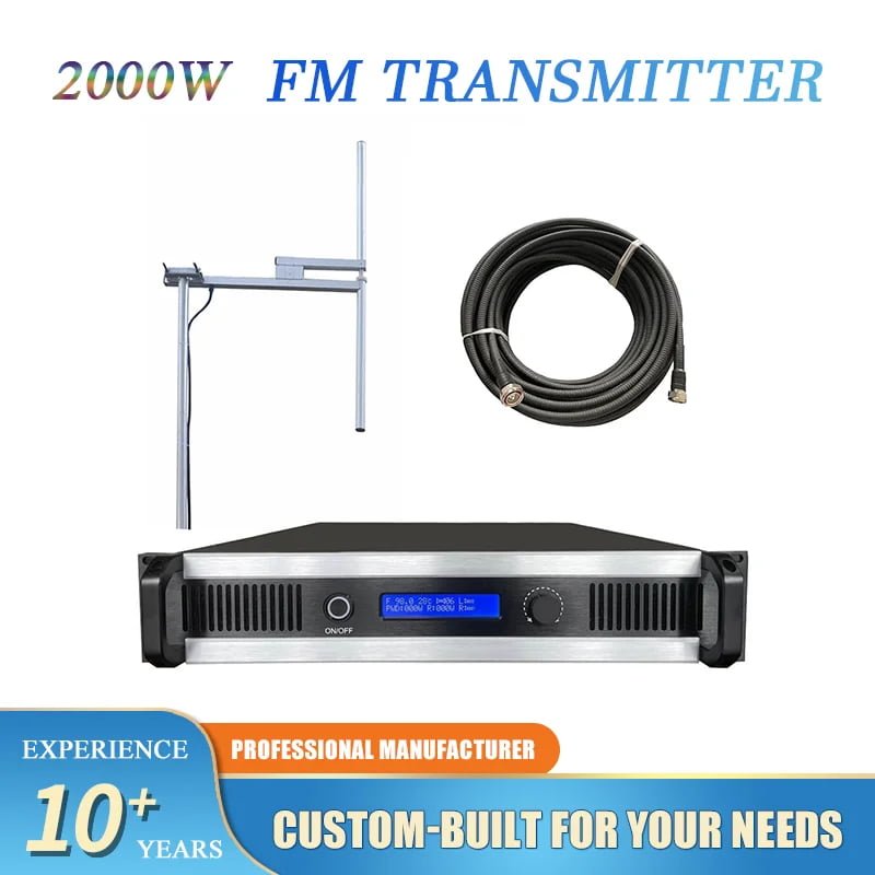 RS 2000W high power FM transmitter Mexican cities