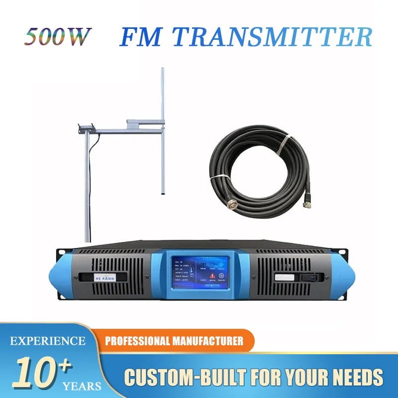 RS 500W professional FM transmitter Canadian market