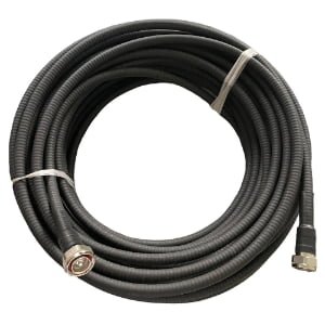 30 meters 1∕2 coaxial feeder cables with connectors