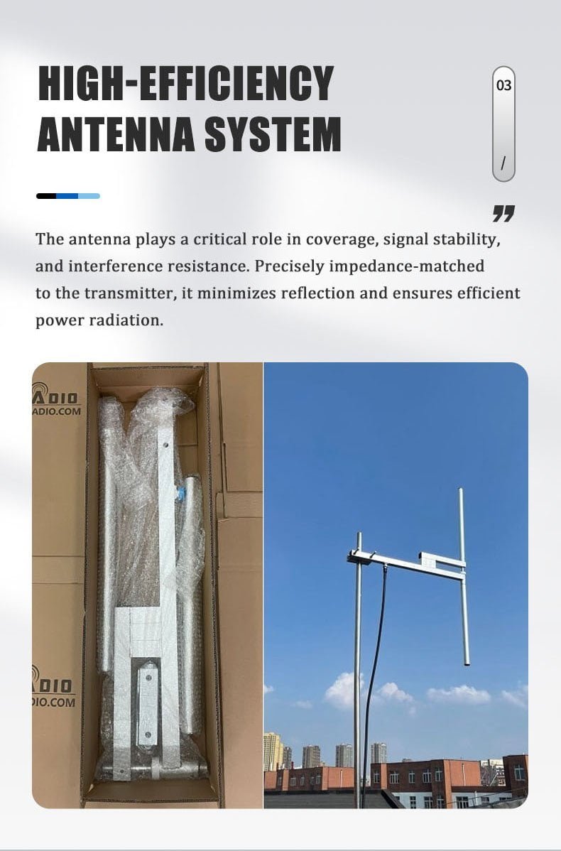 2000W FM Transmitter Internal Structure