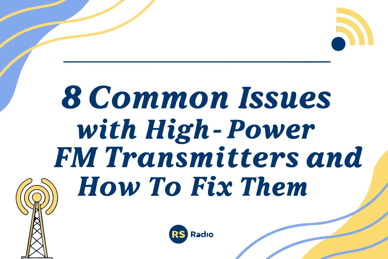 FM transmitter troubleshooting common issues solutions