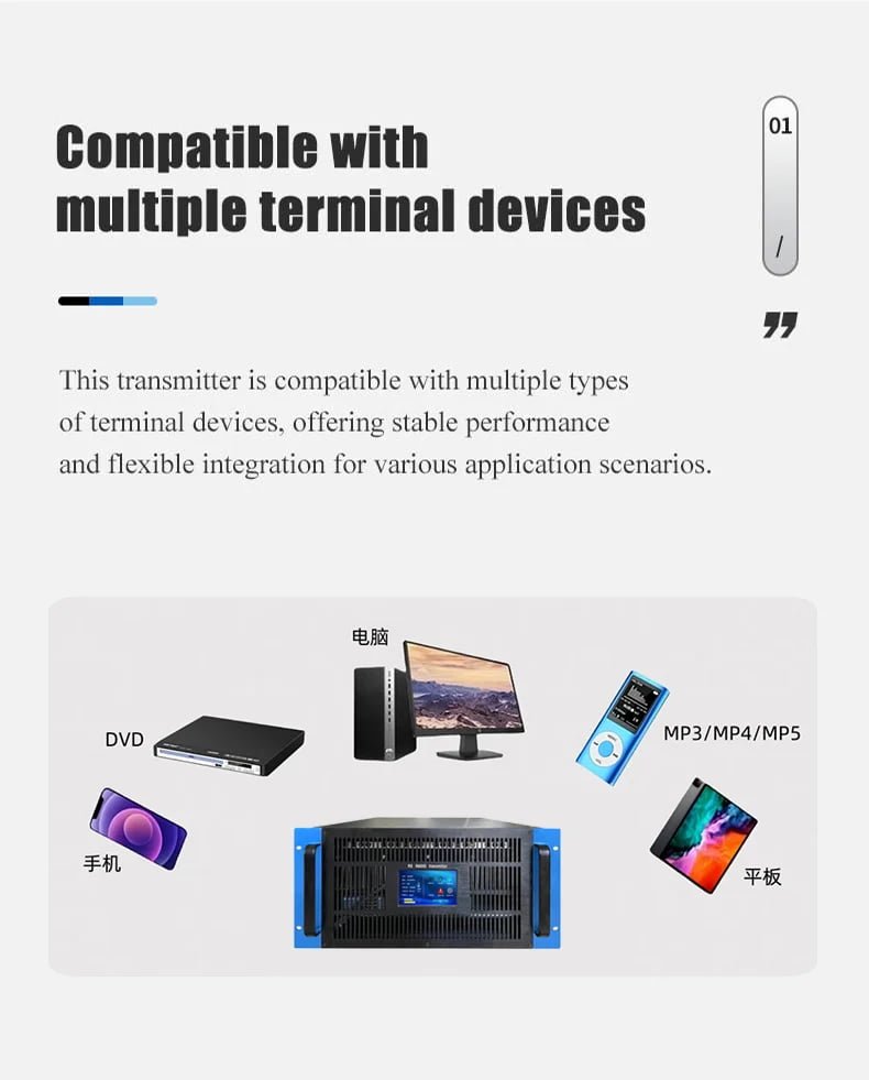 2000W FM Transmitter Internal Structure