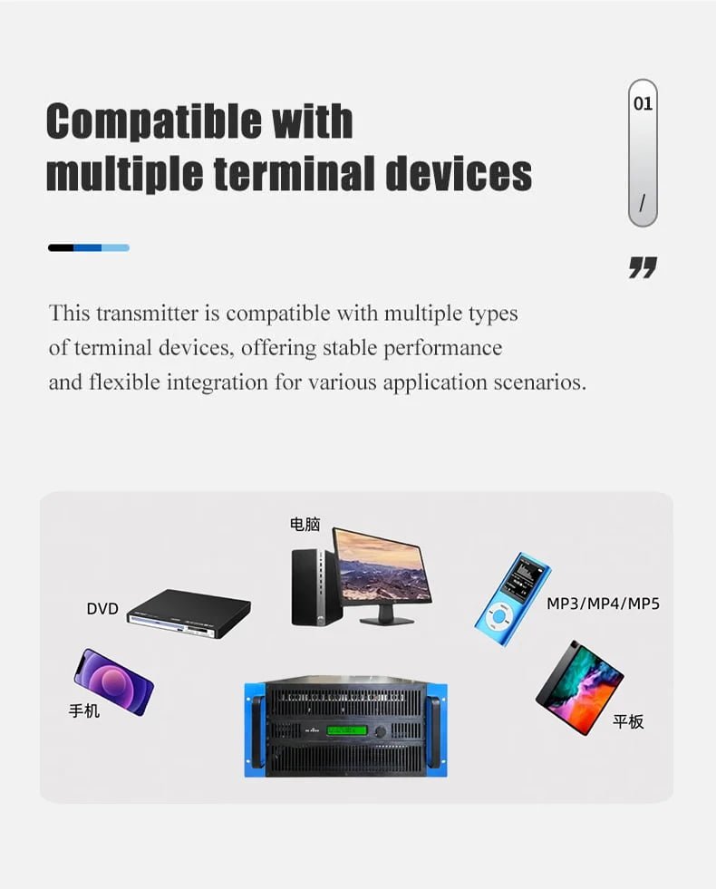 2000W FM Transmitter Internal Structure