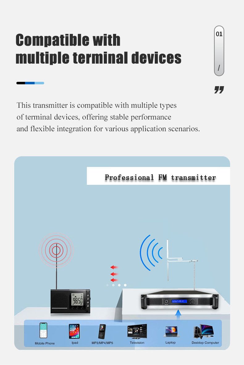 2000W FM Transmitter Internal Structure