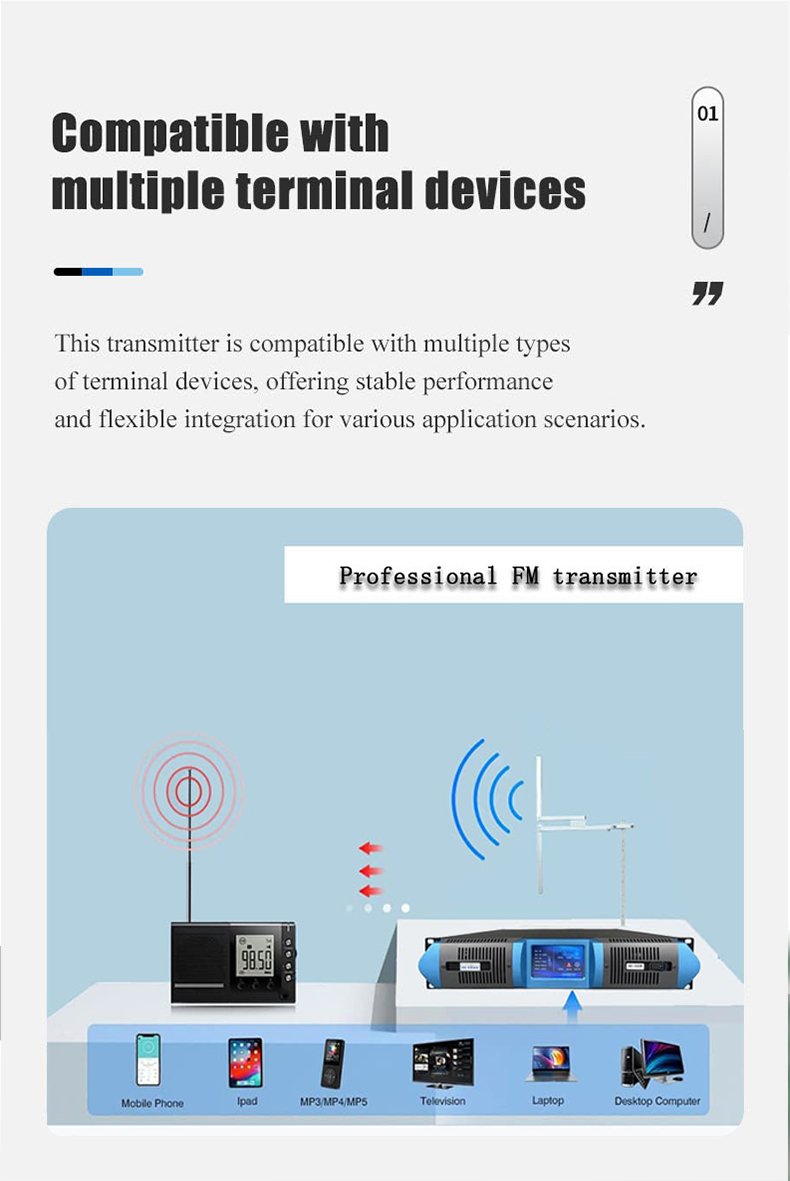 2000W FM Transmitter Internal Structure