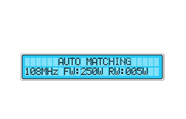Adjustable RF Power Output feature
