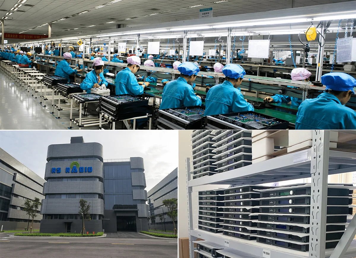 Risheng Electronics manufacturing facility and production team