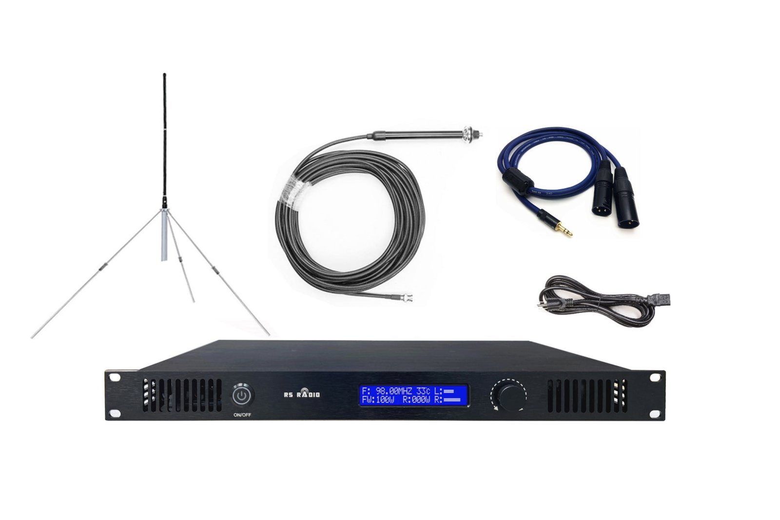 30W 1U FM Transmitter