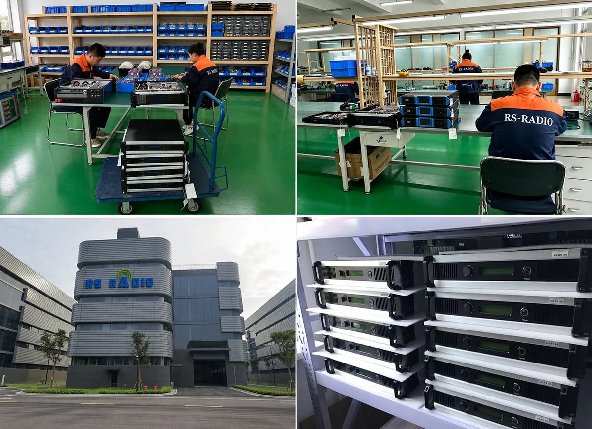 Risheng Electronics manufacturing facility and production team