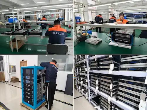 Risheng Electronics manufacturing facility and production team